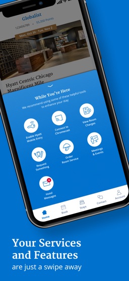 World of Hyatt app screenshot