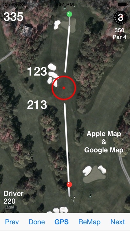 Golf GPS Rangefinder Scorecard screenshot-0