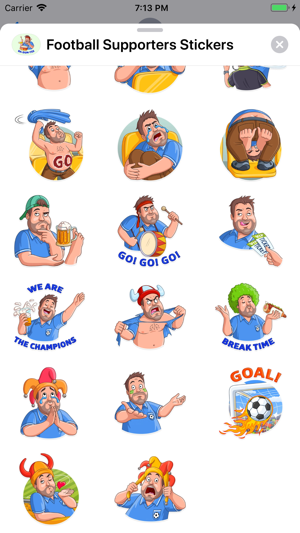 Football Supporters Emojis(圖3)-速報App