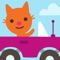 Go for a fun-filled drive with Jinja the cat