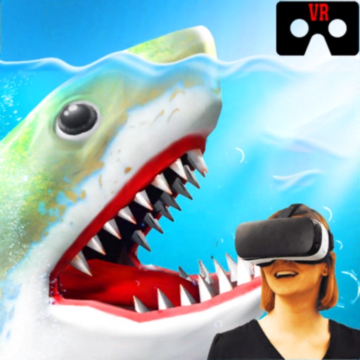 VR Angry Wild Shark Simulator Icon