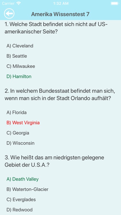 Amerika Quiz screenshot-4