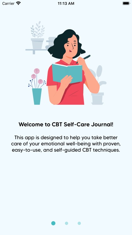 CBT Self-Care Journal