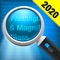 The Simplest, Easiest-to-Use Magnifying Glass in the App Store – Flashlight (LED Torch Light), Digital Magnifier, Restaurant Menu Reader, and Prescription Bottle Reader all-in-one