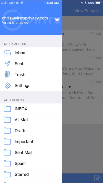 Virtru Email Protection