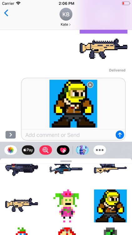 Pixel Stickers for Fortnite