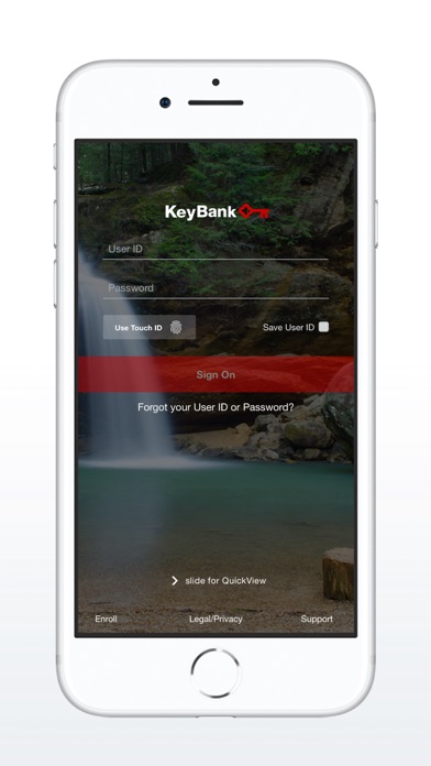 key online banking mobile