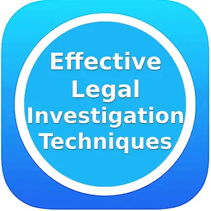 Legal Investigation techniques Cheats