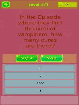 Skærmbillede 3 TVD Quiz - Vampire Character iphone