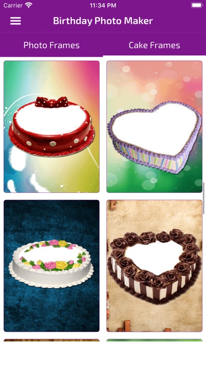 Birthday Photo Frames - Editor screenshot-5