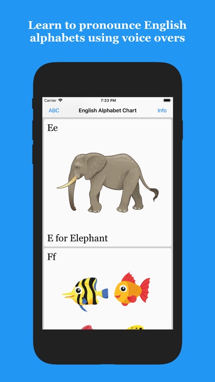 English Alphabet Chart