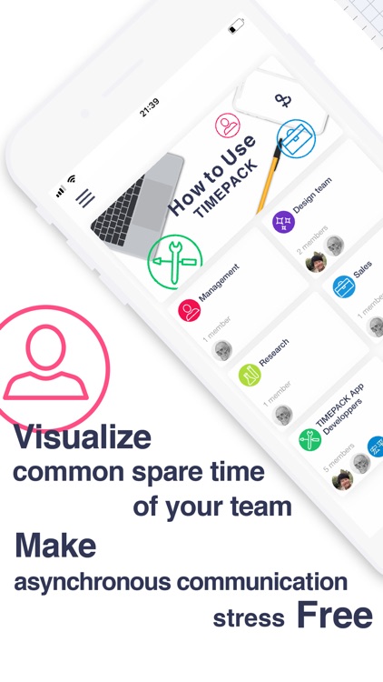 TIMEPACK Visualize spare time