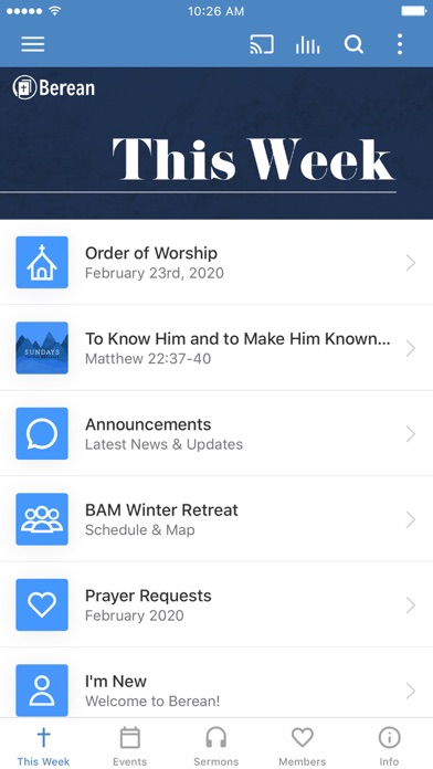 How to cancel & delete Berean Community Church from iphone & ipad 1