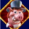 Help a wealthy pig collect gems