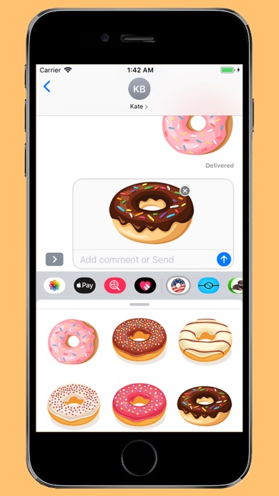 Donut Sticker Pack screenshot 4