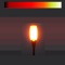 Thermal Light is the first of its kind app that uses black body radiation of an object (iron/steel, copper, ceramics) to determine temperatures between 1000F and 2700F