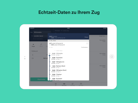 Trainline: Buy train tickets screenshot 3