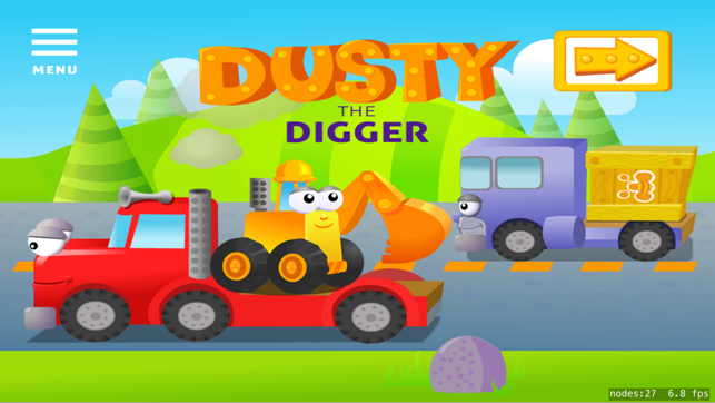 Dusty The Digger! Storybook