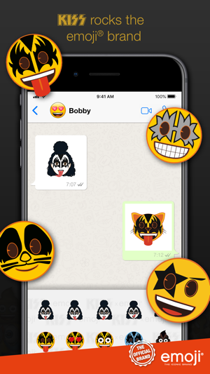 KISS® x emoji® Brand Keyboard(圖1)-速報App