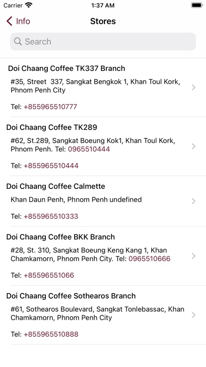 Doi Chaang Caffe Cambodia screenshot-8