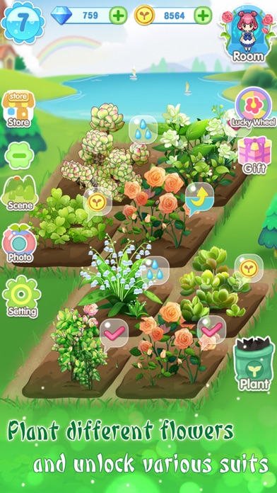 Princess Garden Dressup screenshot 4