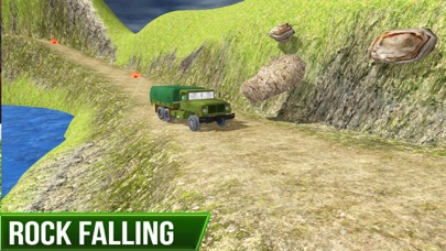 Military big truck driving 3Dのおすすめ画像2