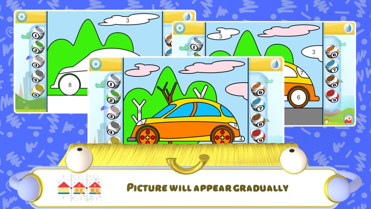 Color by Numbers - Cars + screenshot-4
