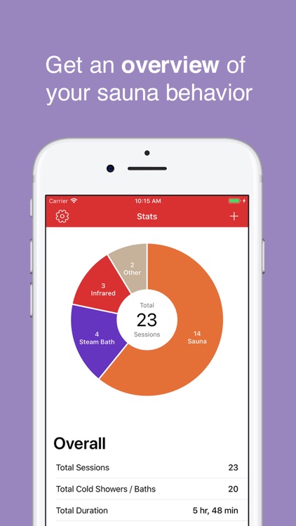 HotLog - Sauna Session Tracker screenshot-3
