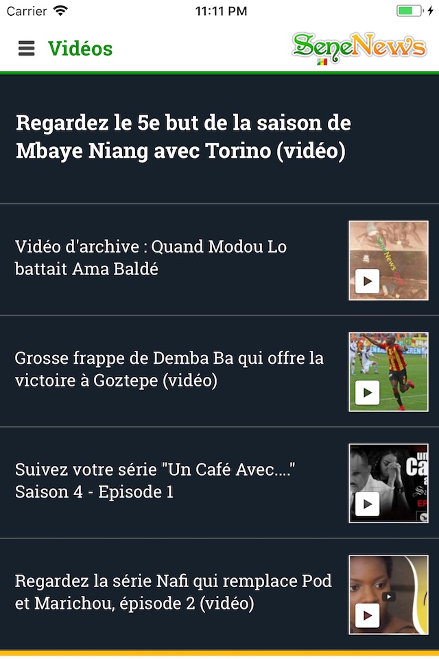 SeneNews : Actualité Sénégal screenshot 4
