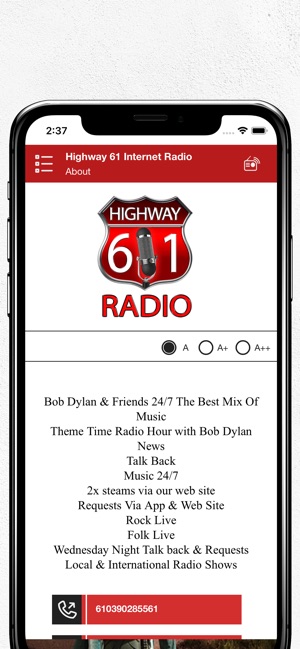 Highway 61 Internet Radio(圖4)-速報App