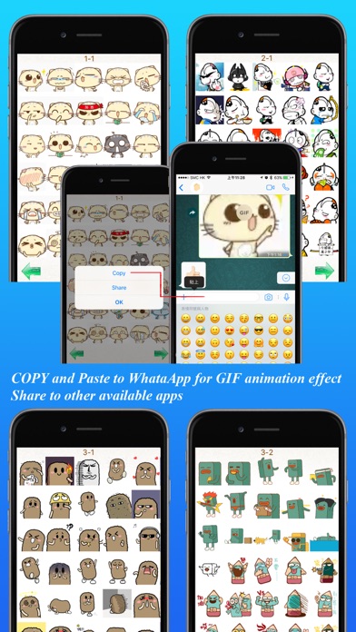 How to cancel & delete Gif Stickers for WhatsApp & Social Messenger from iphone & ipad 2