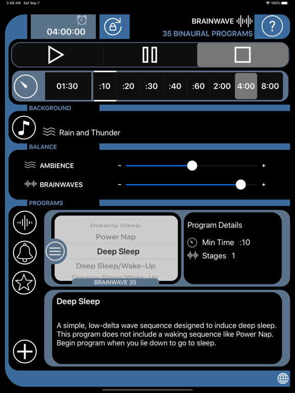 BrainWave 35 Binaural Programs BrainWave 35 Binaural Programs