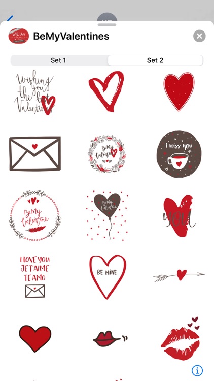 Be My Valentine Sticker Sets screenshot-3