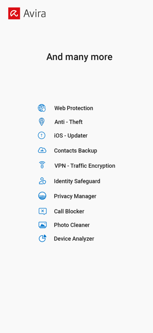 ‎Avira Mobile Security Screenshot