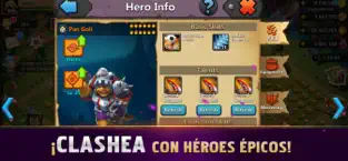 Screenshot 1 Clash of Lords 2: Español iphone