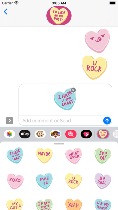 Fun Candy Hearts! screenshot 2