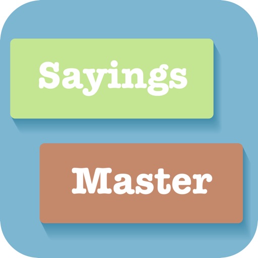 English Sayings Builder Master