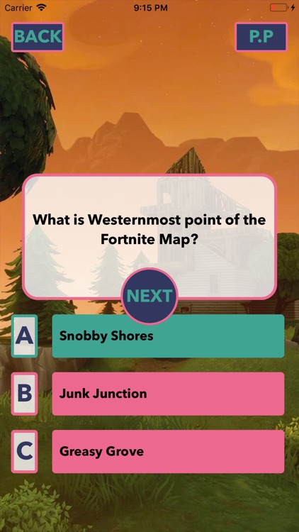 Quiz for Fortnite Mobile