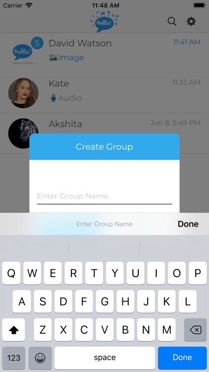 Holla Chat App screenshot-5