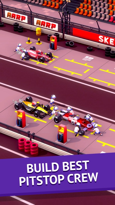 Idle Pit Stop Racing screenshot 4