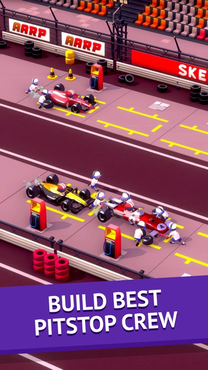 Idle Pit Stop Racing screenshot-3