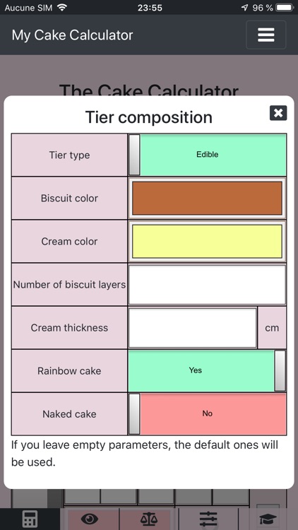 My Cake Calculator screenshot-8