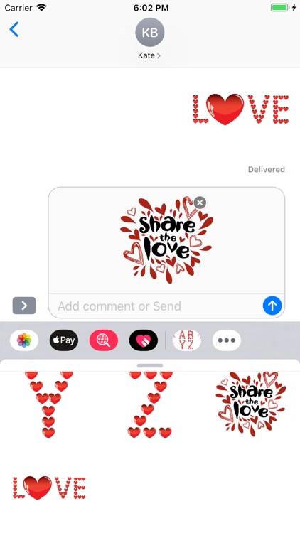 Love Alphabet Stickers screenshot-4