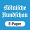 Die Kölnische Rundschau auf dem iPad und iPhone mit Neuigkeiten aus der Region Köln, Rhein-Sieg-Bonn, Rhein-Berg, Oberberg, Rhein-Erft, Euskirchen-Eifel, Leverkusen, NRW, Deutschland und der Welt - mit der Kölnischen Rundschau E-Paper App