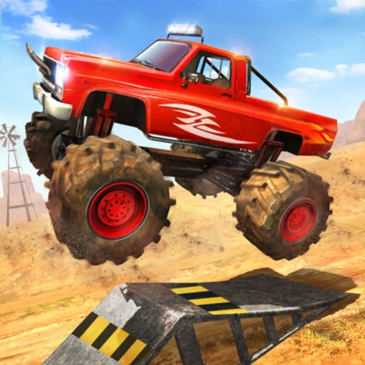 Monster Truck Ramp Jump iOS App