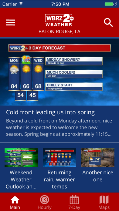 WBRZ Weather screenshot 2