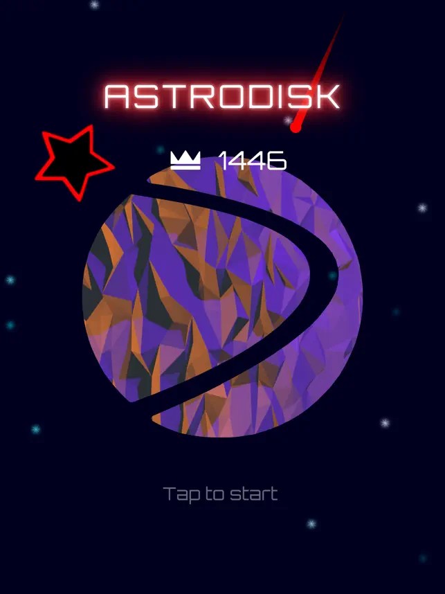 Astrodisk, game for IOS