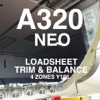 A320 NEO LOADSHEET Y186 4z