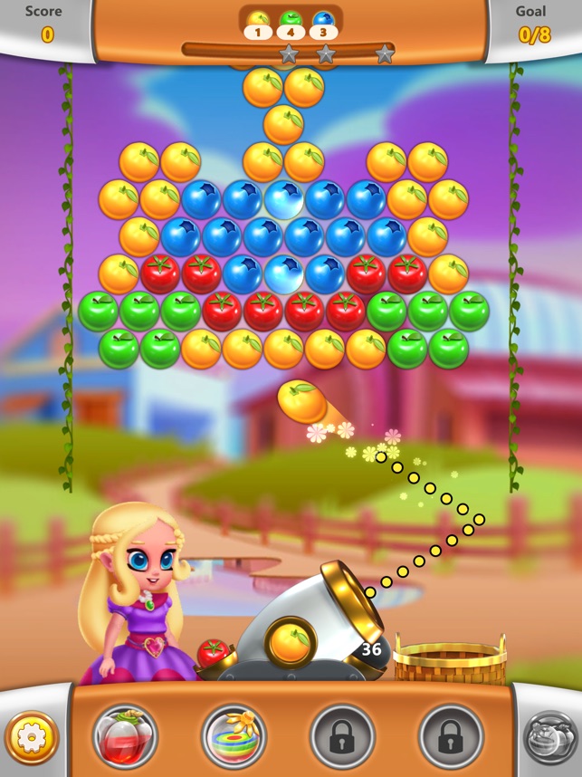 プリンセスポップ バブルシューター をapp Storeで