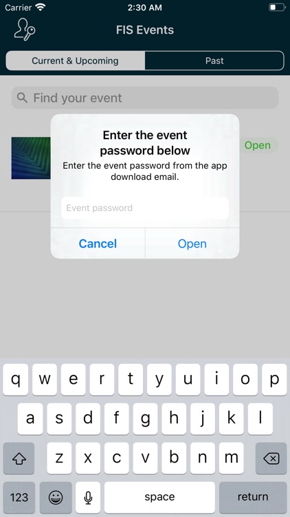 FIS Events App